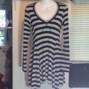 Jude Striped Tunic Top
